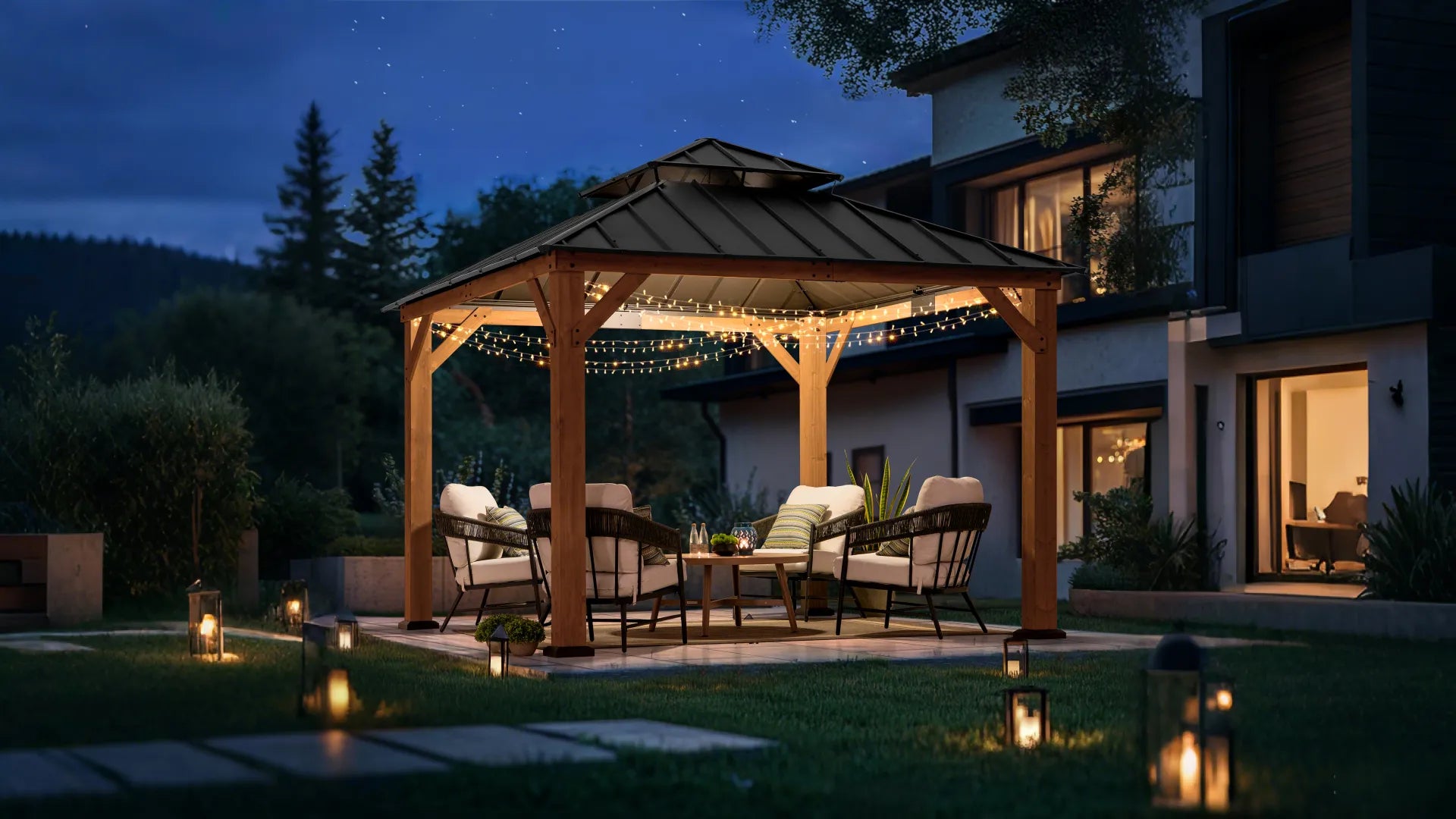 sunjoy-FSC-cedar-wood-gazebo-uk
