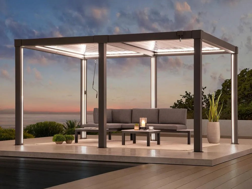 2025 All-Season Pergola Trends: Louvred Roofs and Built-In Lighting