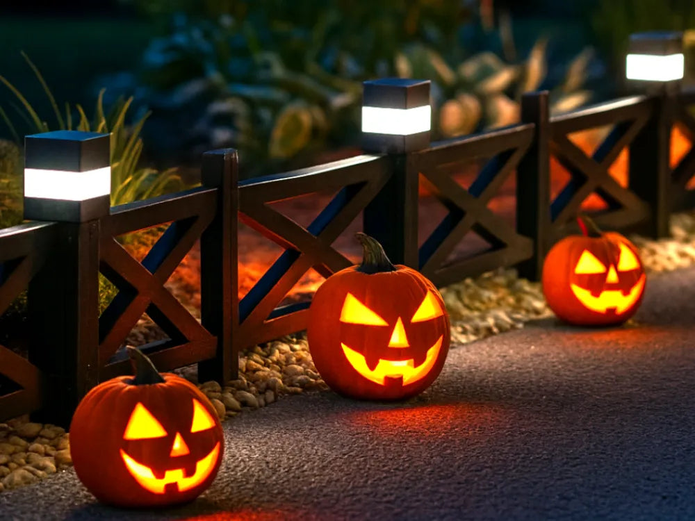 5 Simple Ways to Decorate Your Garden Fence for Halloween