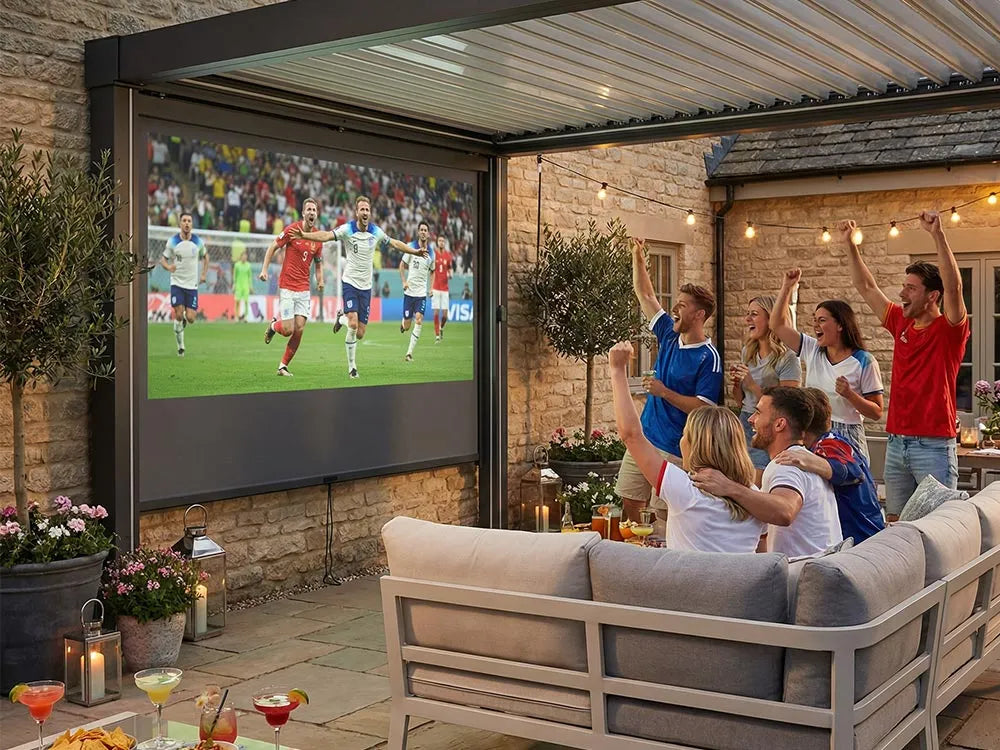 Do You Need a Pergola for Outdoor Sports Viewing?