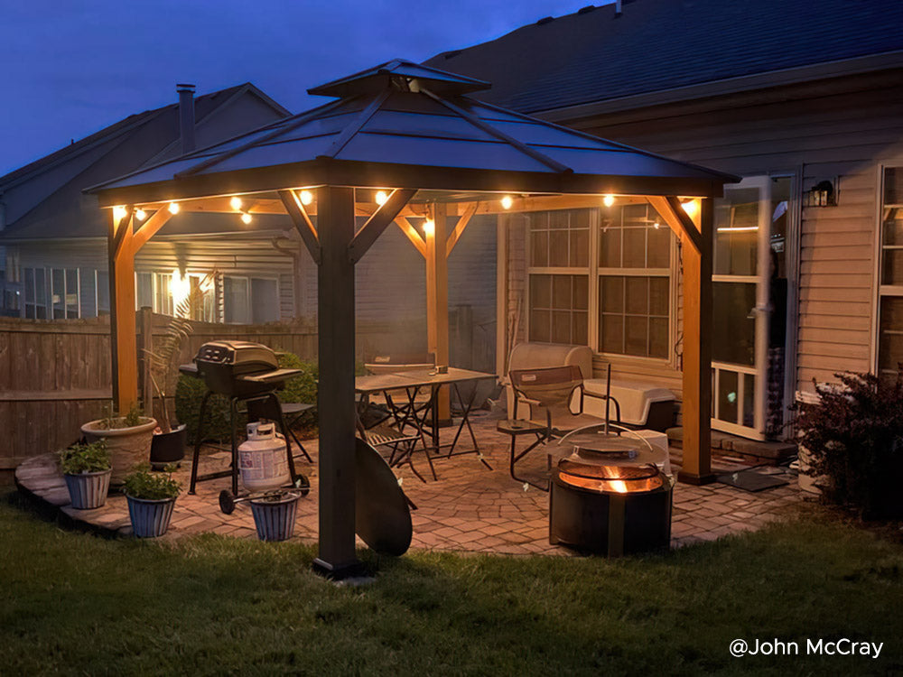 Fire Pit Under Gazebo Safety: What You Need to Know