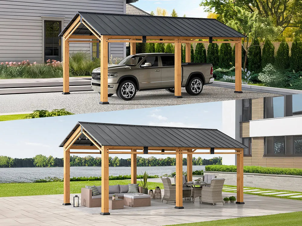 From Gazebos to Carports: Dual-Use Outdoor Structures for UK Homes