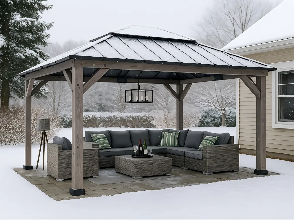 How Much Snow Can a Gazebo Hold?