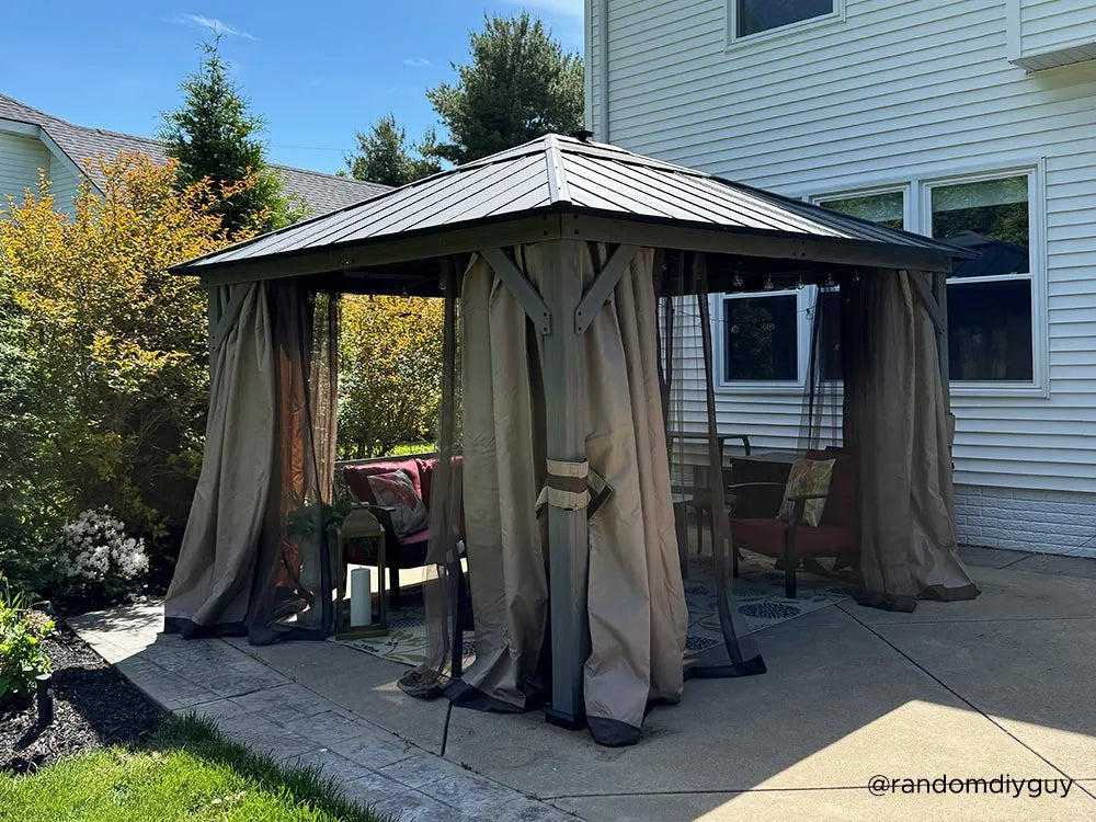 How to Hang Gazebo Curtains the Right Way? A Practical Installation Guide