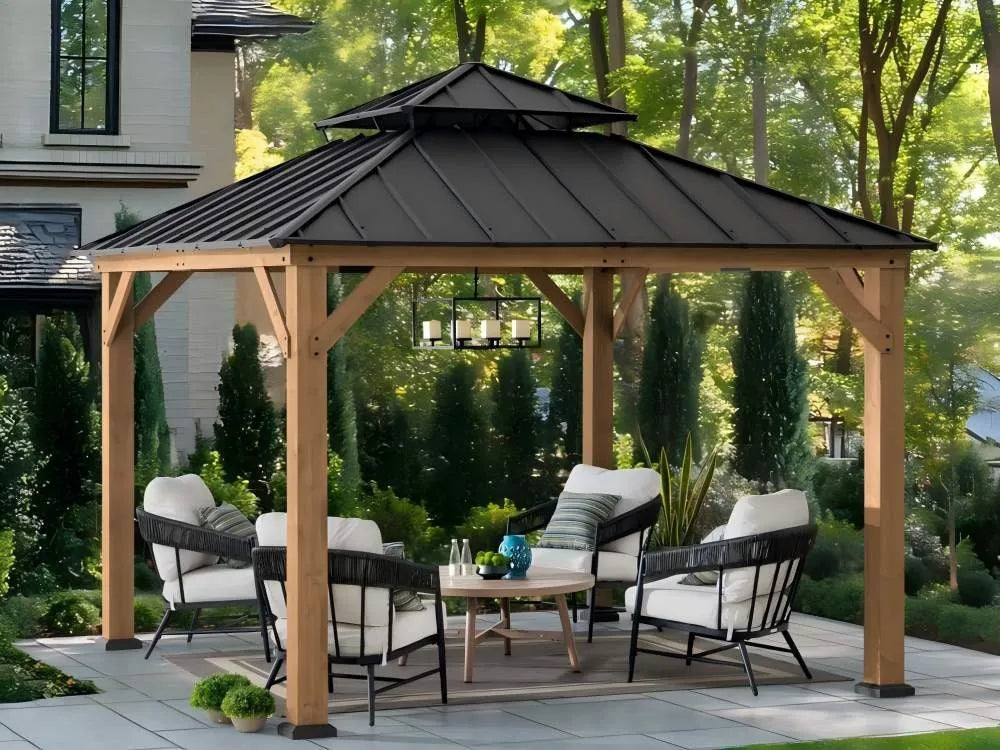Metal Gazebo vs Wooden Gazebo: Which is More Suitable for Your Garden?