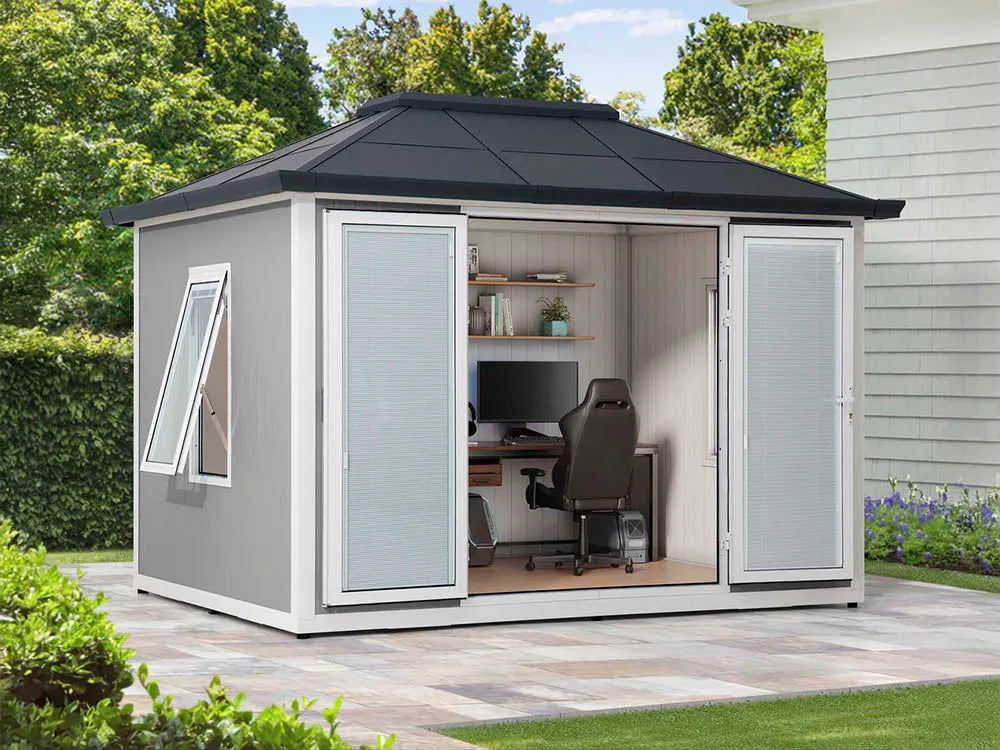 SUNJOY Outdoor Metal Office Shed: A Practical Guide for UK Homeowners