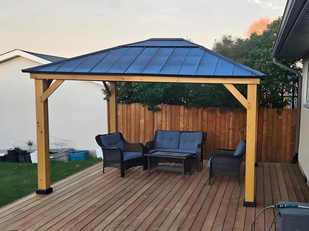 The Timeless Elegance of a Cedar Wood Gazebo in Your Garden