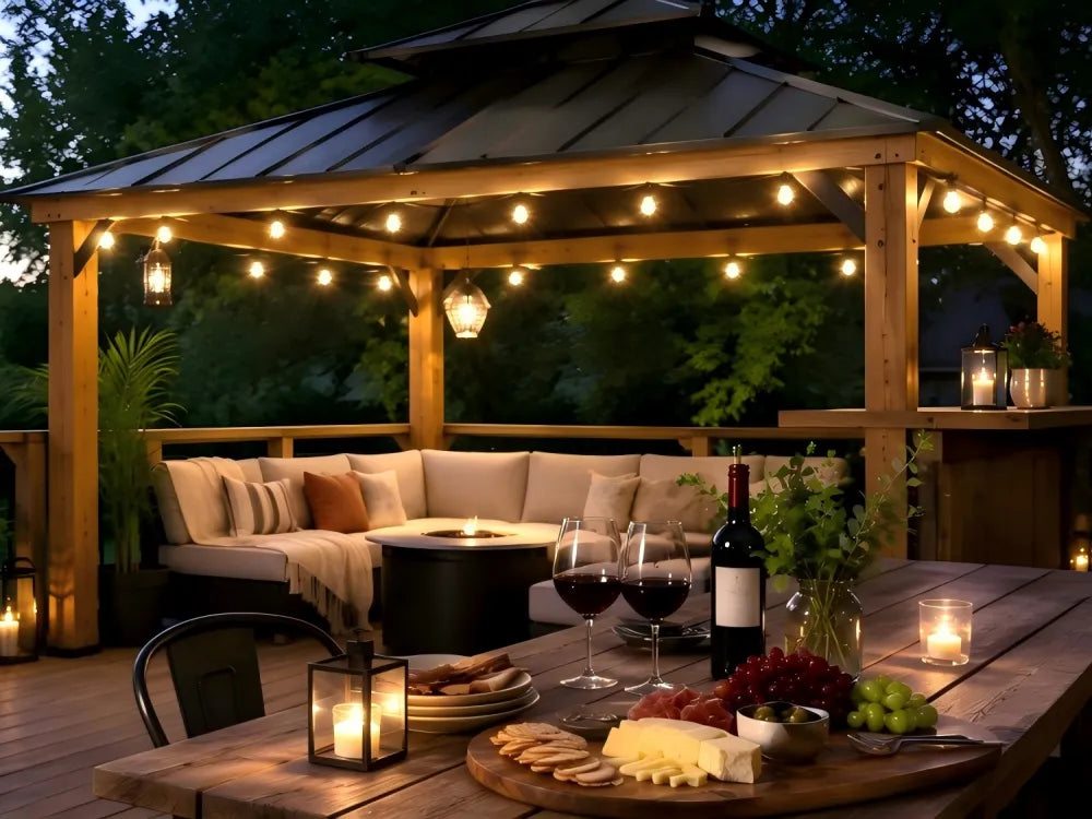 Wine & Cheese Night: Style a Cozy Backyard Tasting Setup