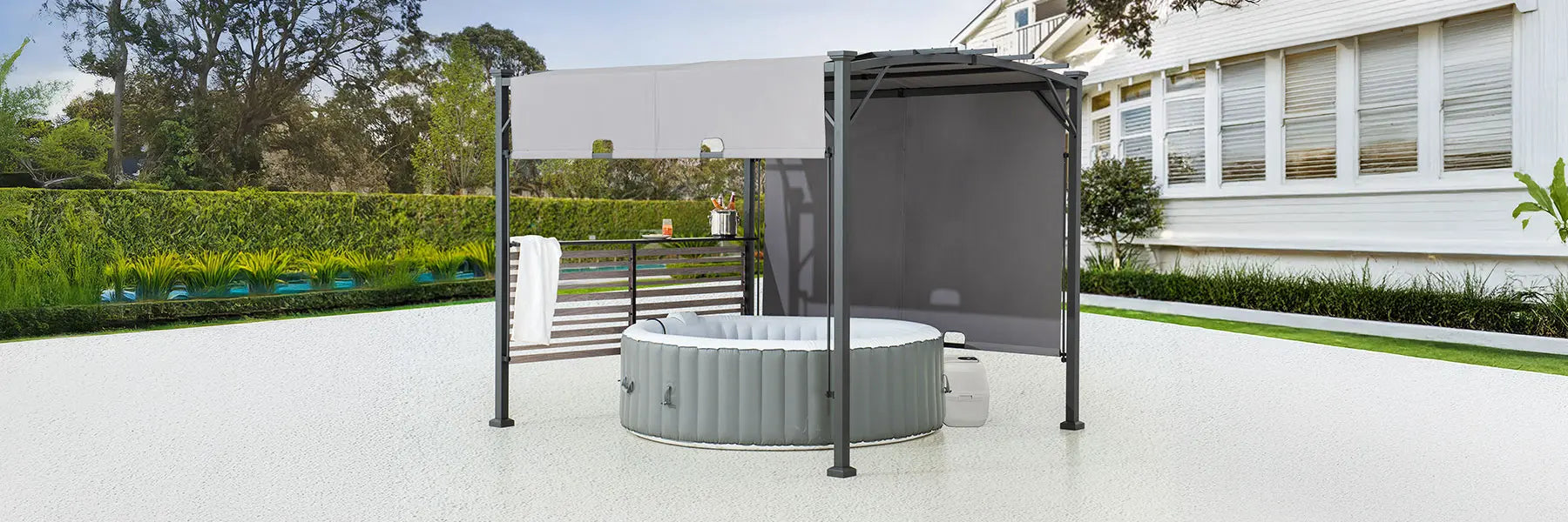 Pergolas with Retractable Roof