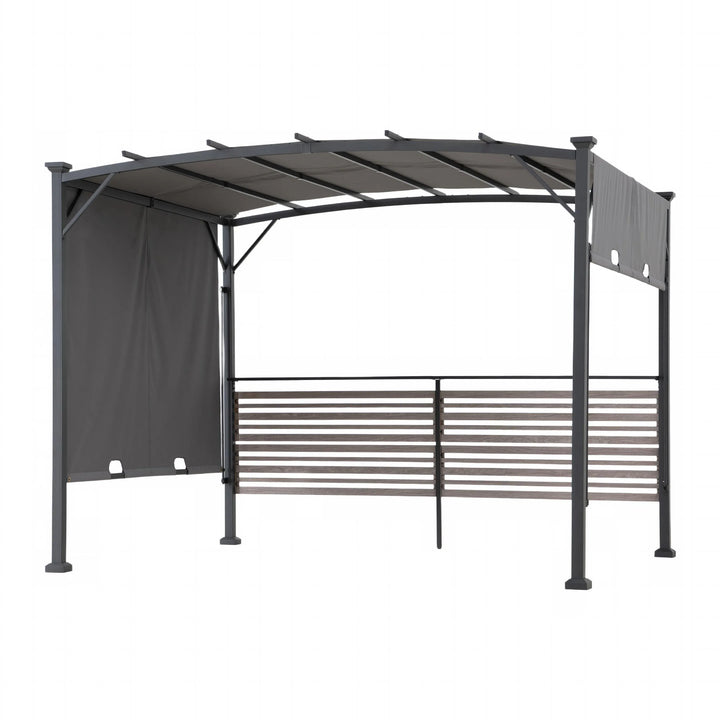 TITOV Retractable Canopy Hot Tub Pergola 3m x 2.7m