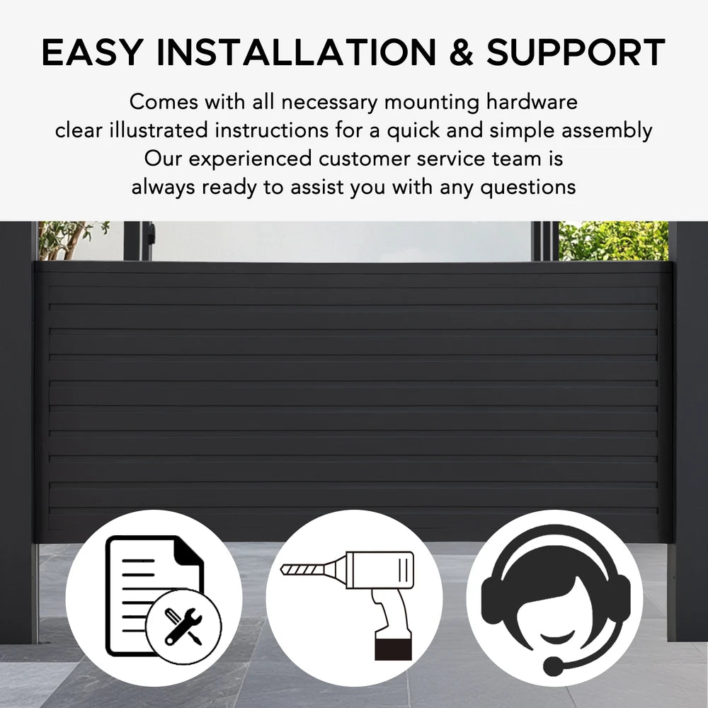 SUNJOY Powder Coated Bar for Matterhorn Multi Pergola - 2m