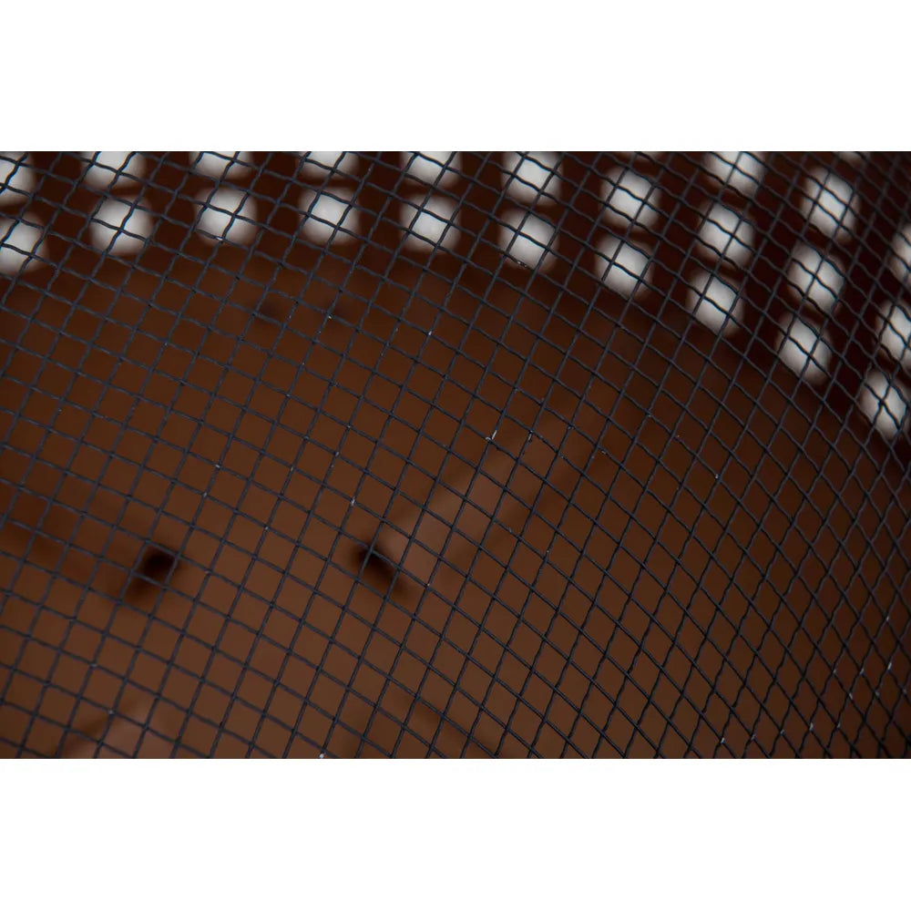 SUNJOY Outdoor Round Fire Pit with Mesh Cover Wood Burning Fire Pit TEIDE - Ø83cm 