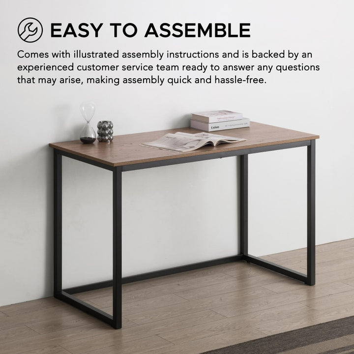 SUNJOY 1.2M Studio Space Leeden Desk Modern Design Home Office Computer Desk 