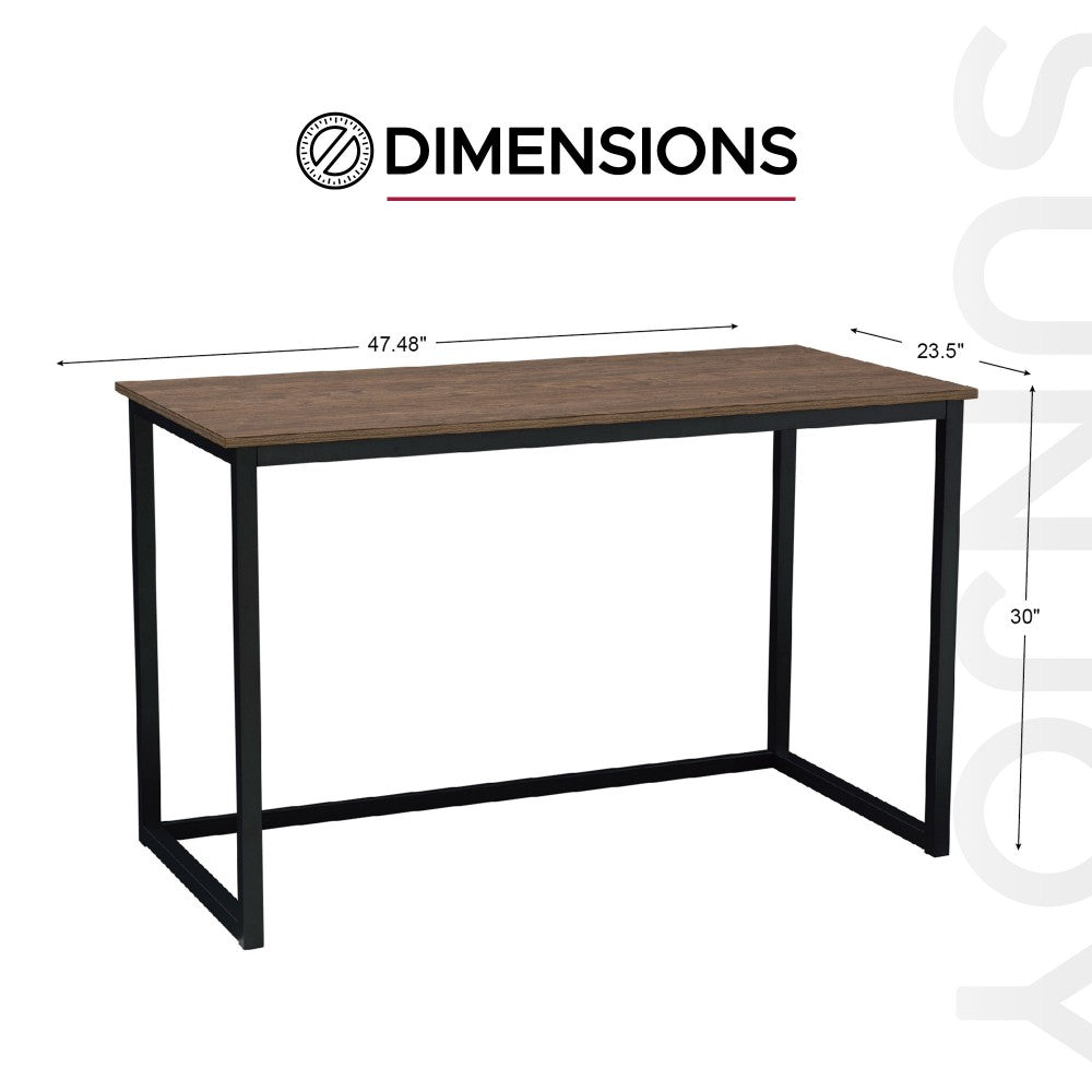 SUNJOY 1.2M Studio Space Leeden Desk Modern Design Home Office Computer Desk 