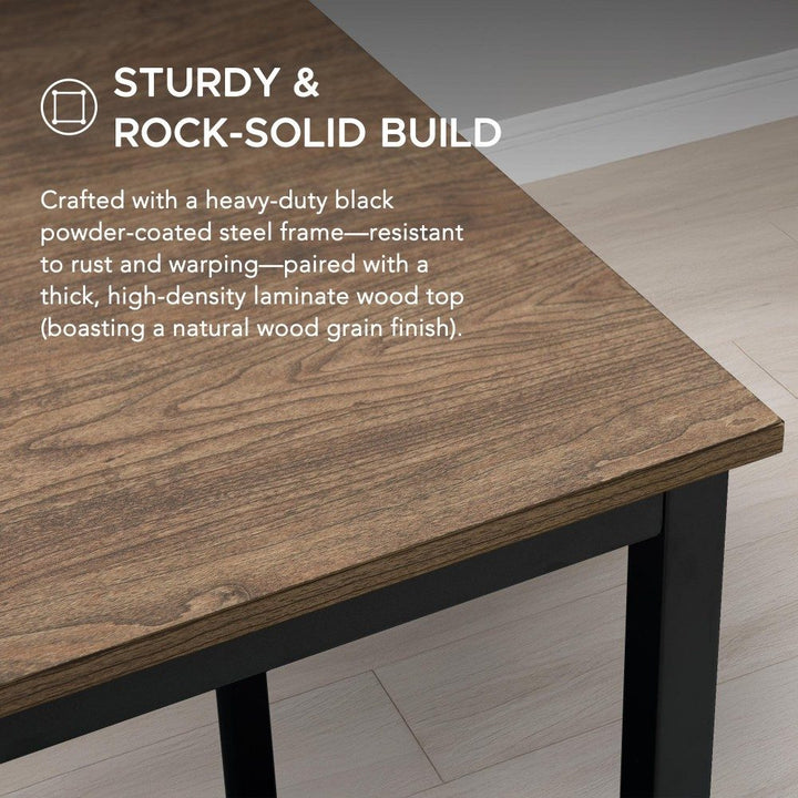SUNJOY 1.2M Studio Space Leeden Desk Modern Design Home Office Computer Desk 