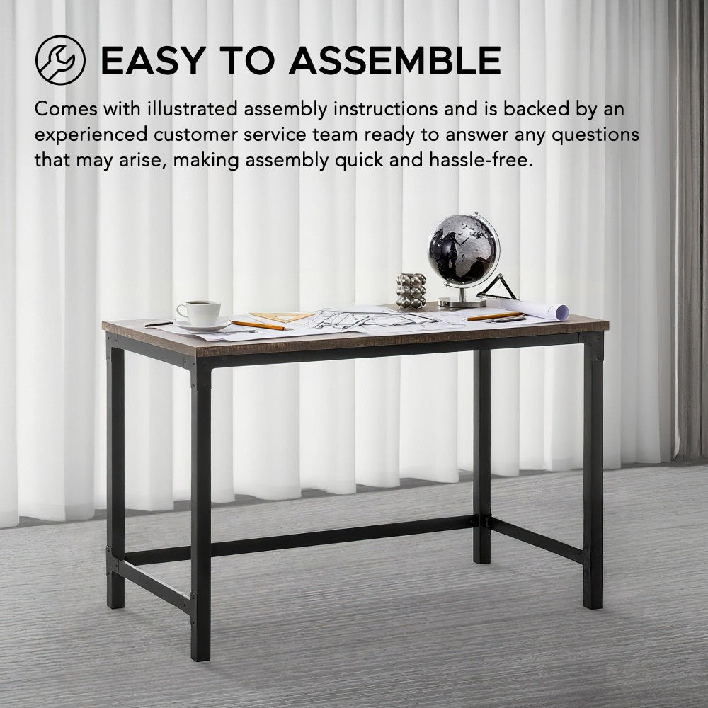 SUNJOY 1.2M Studio Space Hammerstein Desk Industrial Design Home Office Computer Desk 