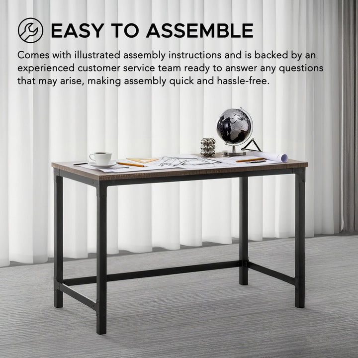 SUNJOY 1.2M Studio Space Hammerstein Desk Industrial Design Home Office Computer Desk 