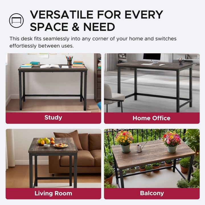 SUNJOY 1.2M Studio Space Hammerstein Desk Industrial Design Home Office Computer Desk 