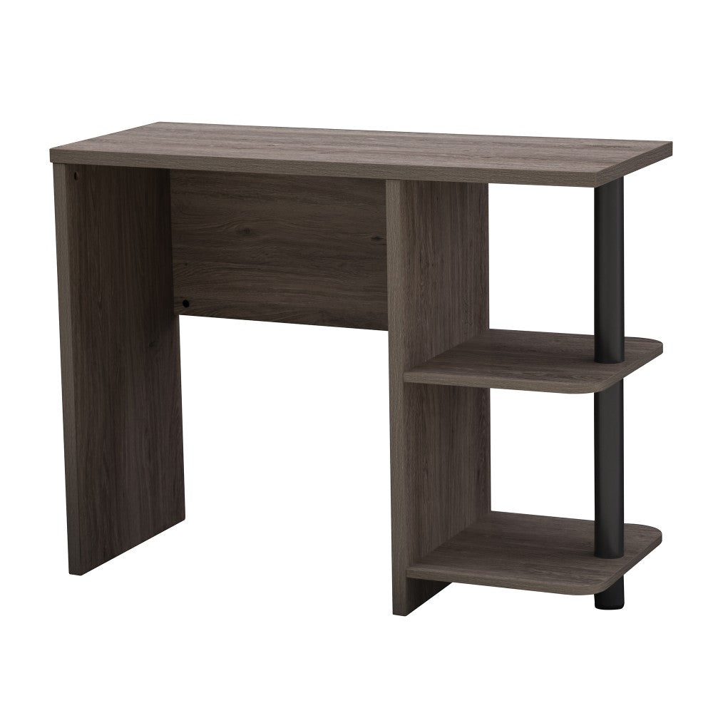 SUNJOY 1M Studio Space Enoch Desk Indoor Computer Desk with Two Open Shelves 