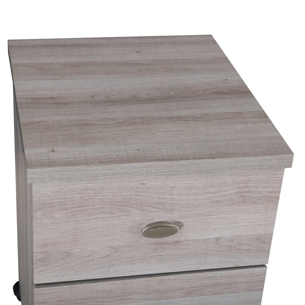 SUNJOY Studio Space Two-Drawer Mobile File Cabinet for Home and Office