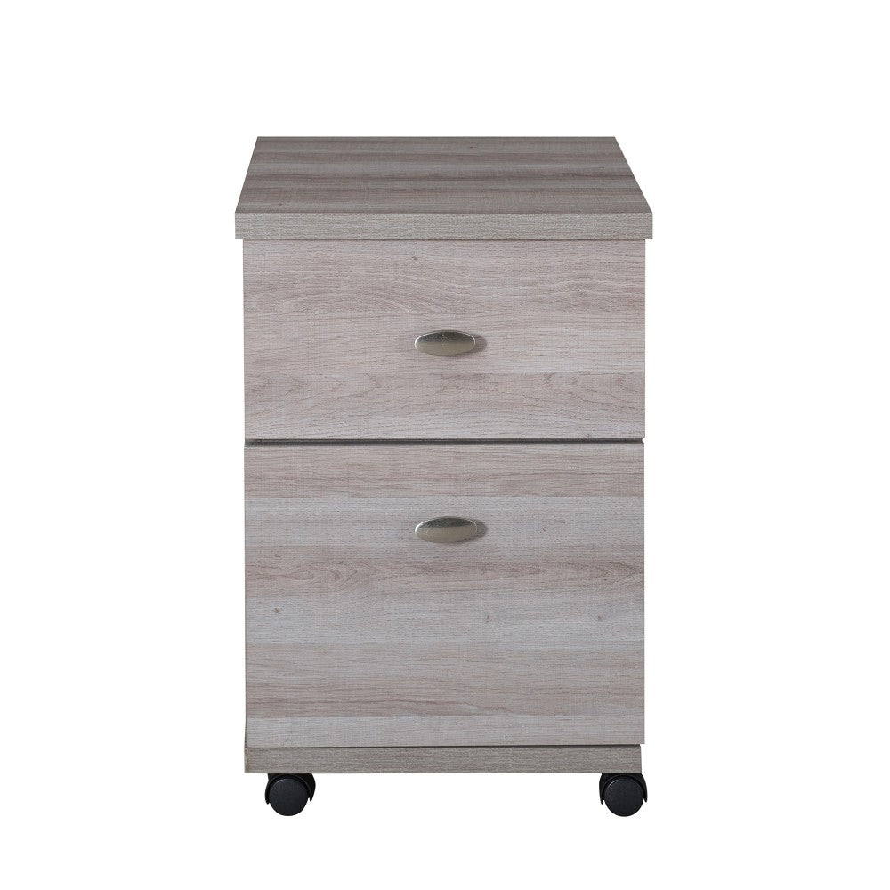 SUNJOY Studio Space Two-Drawer Mobile File Cabinet for Home and Office