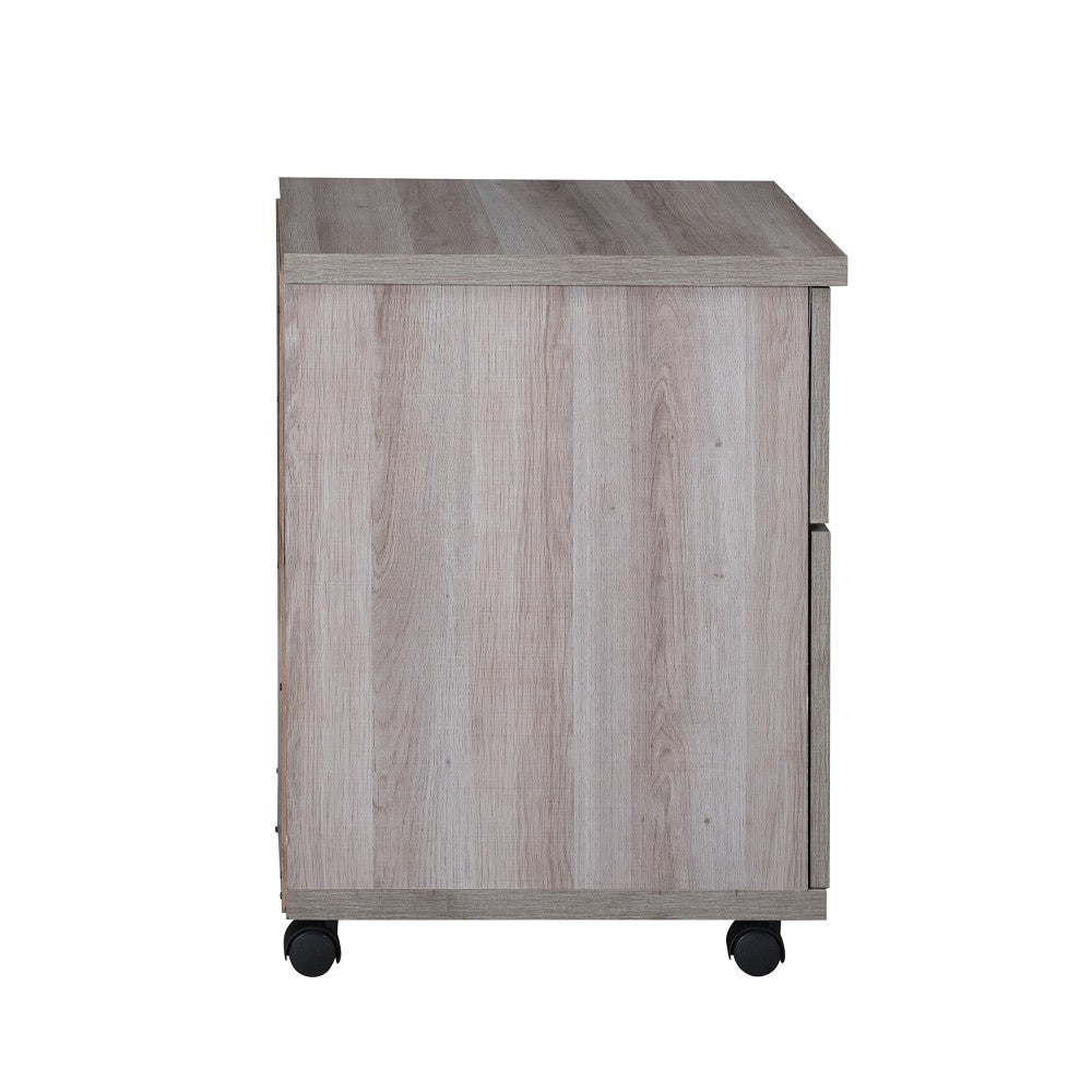 SUNJOY Studio Space Two-Drawer Mobile File Cabinet for Home and Office