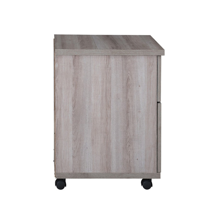 SUNJOY Studio Space Two-Drawer Mobile File Cabinet for Home and Office