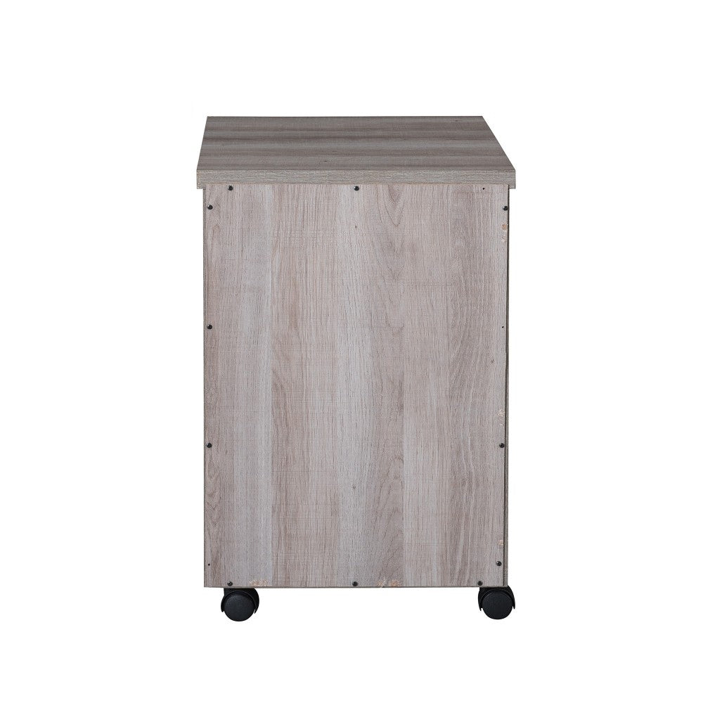 SUNJOY Studio Space Two-Drawer Mobile File Cabinet for Home and Office