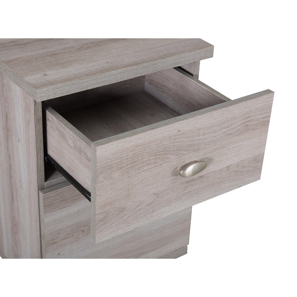 SUNJOY Studio Space Two-Drawer Mobile File Cabinet for Home and Office