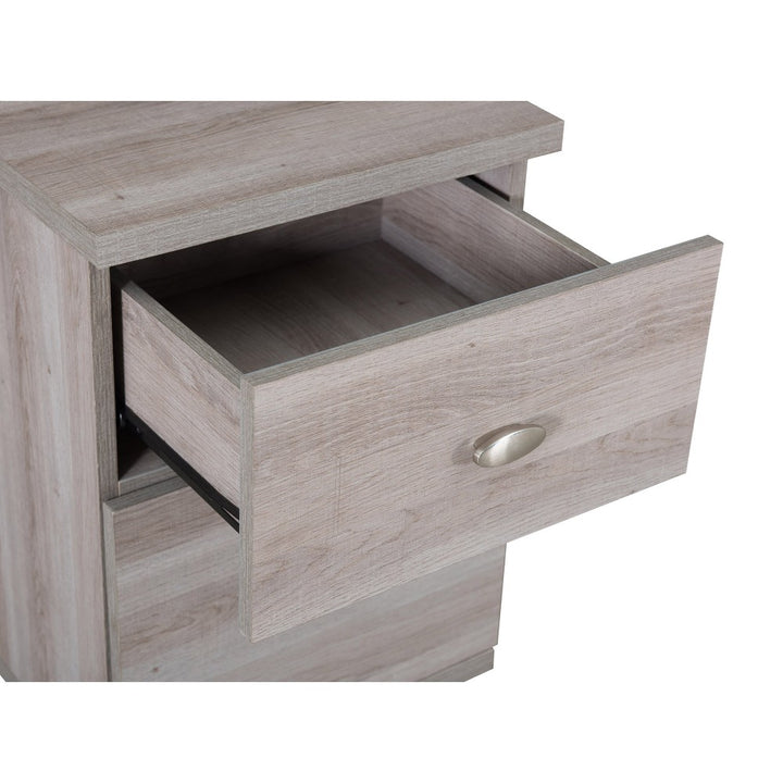 SUNJOY Studio Space Two-Drawer Mobile File Cabinet for Home and Office