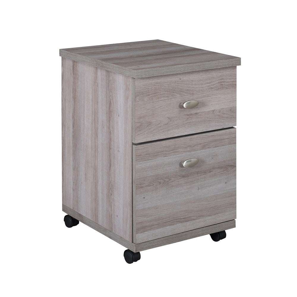 SUNJOY Studio Space Two-Drawer Mobile File Cabinet for Home and Office