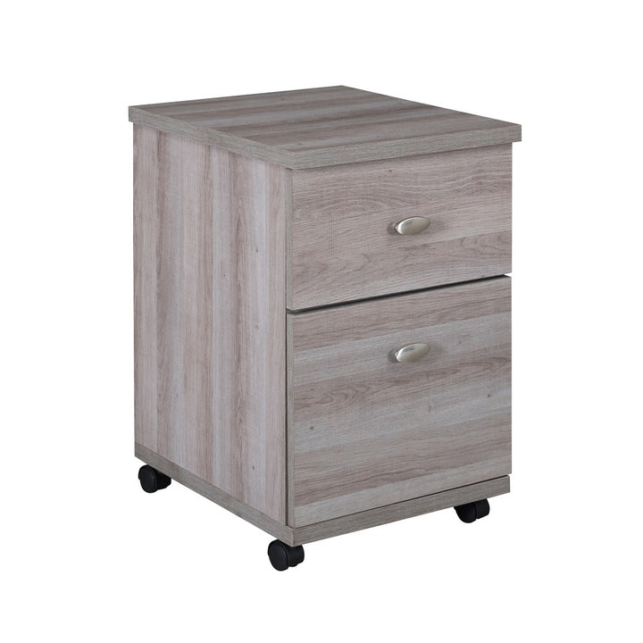 SUNJOY Studio Space Two-Drawer Mobile File Cabinet for Home and Office