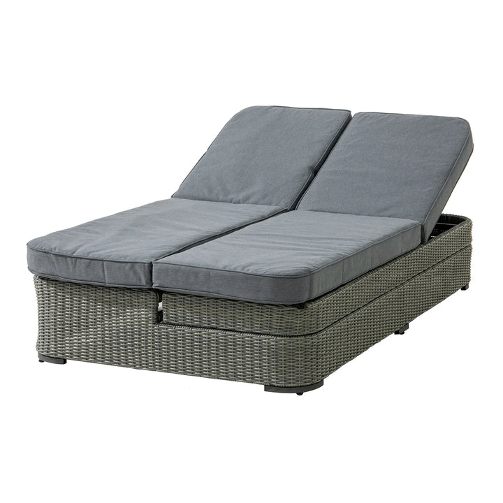 2-Person Lounge Sofa with Adjustable Backrest
