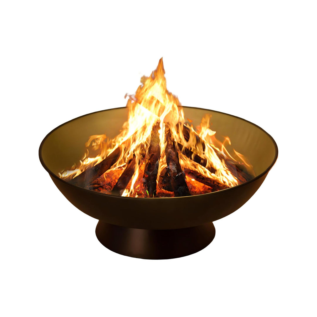 PICO Round Steel Wood Burning Fire Pit 58cm