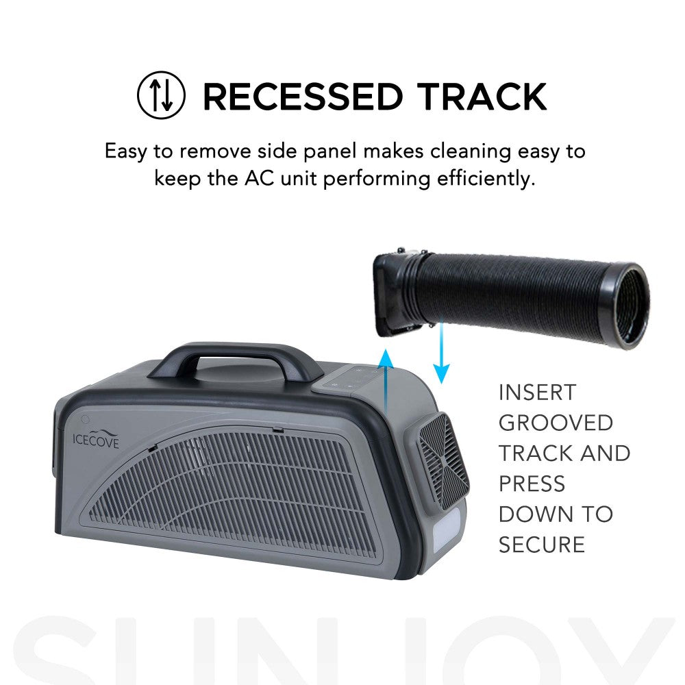 SUNJOY IceCove Portable Air Conditioner with 1 Power Bank for Outdoor and Indoors 