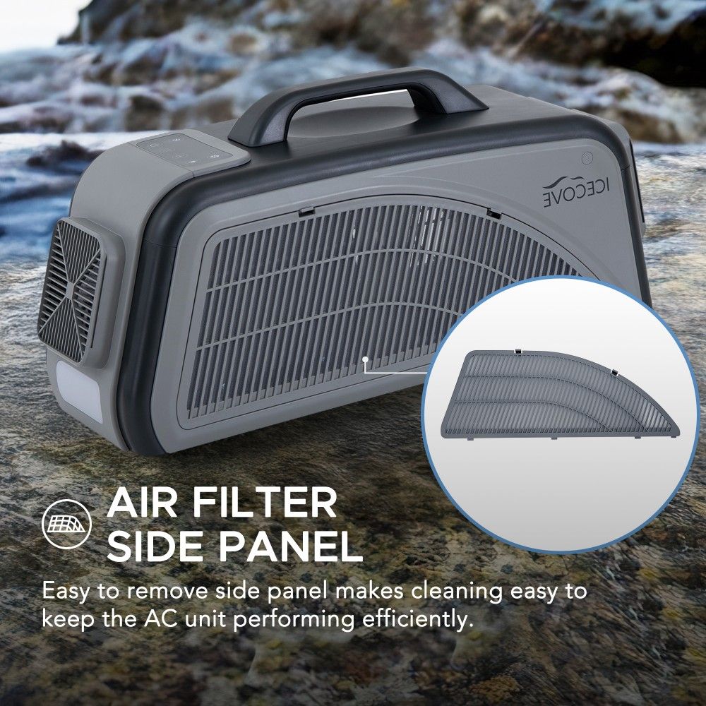 SUNJOY IceCove Portable Air Conditioner with 1 Power Bank for Outdoor and Indoors 