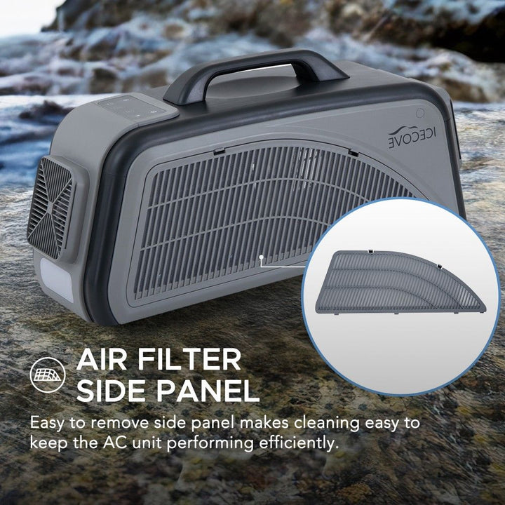 SUNJOY IceCove Portable Air Conditioner with 1 Power Bank for Outdoor and Indoors 