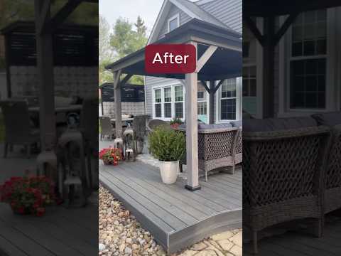 Backyard Transformation! This Gazebo Makeover is Stunning