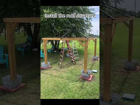 Cedar Wooden Gazebo 3.3m x 3.3m