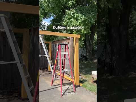 Sunjoy DIY Wood Pavilion Build