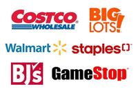 Sunjoy Retail Partners: Costco, Big Lots, Walmart, Staples, BJs, and GameStop 